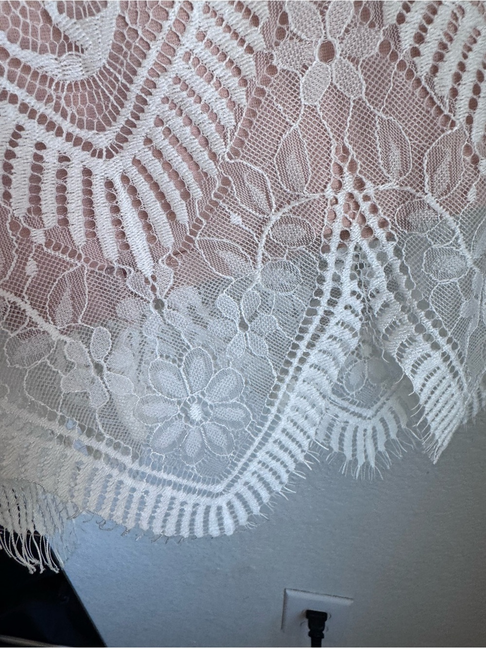 LUSH Lace Sleeveless Mini Dress - Picture 6 of 7
